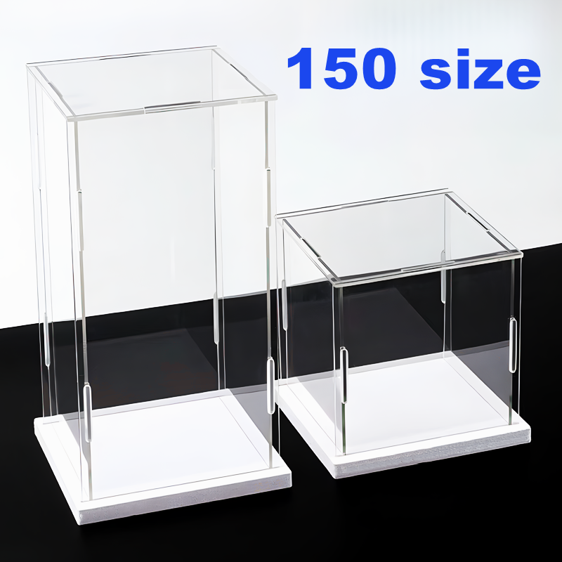 Acrylic Powder Clear - Transparante, zelf te monteren acryl displaykast