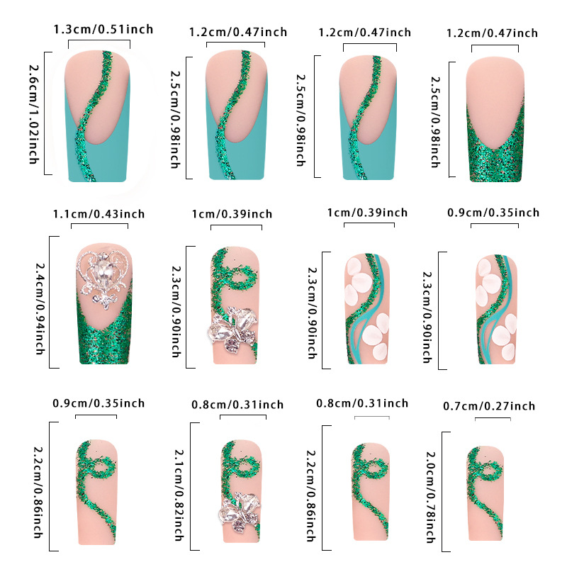 Lange Doodskist Pers Op Nagels - Nail Art French recensie en prijs