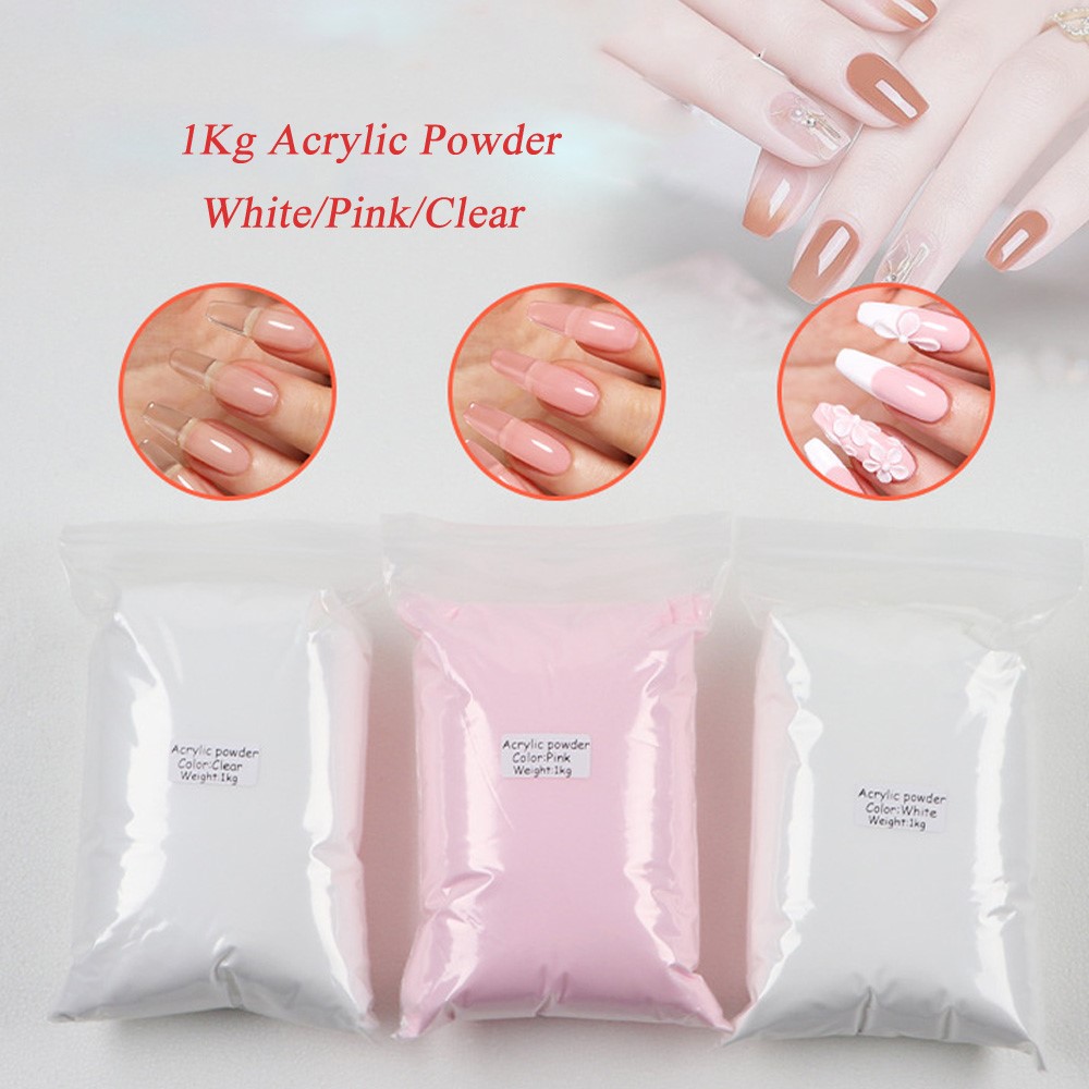 1kg acrylpoeder voor nagel naa - Acrylic Powder Clear recensie en prijs