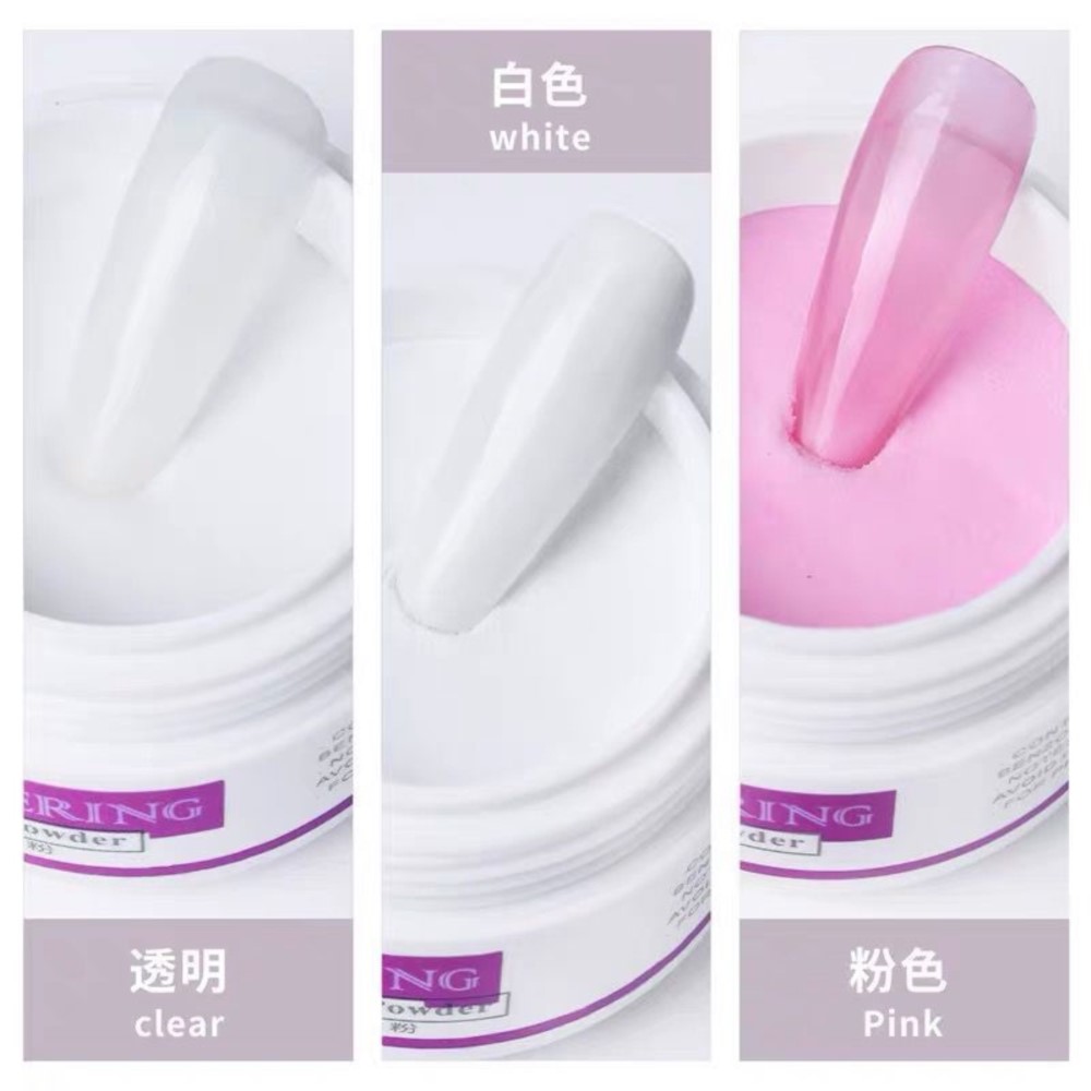 10 g/fles Professioneel acrylp - Acrylic Powder Clear recensie en prijs