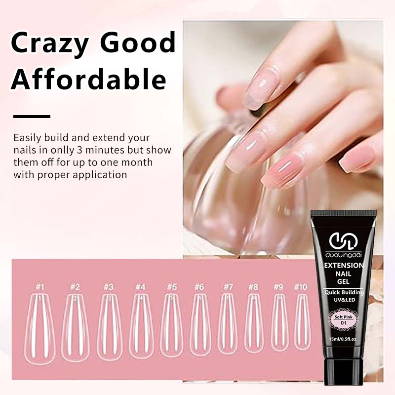 8 stks/set Poly Extension Gel  - Acrylic Powder Clear recensie en prijs