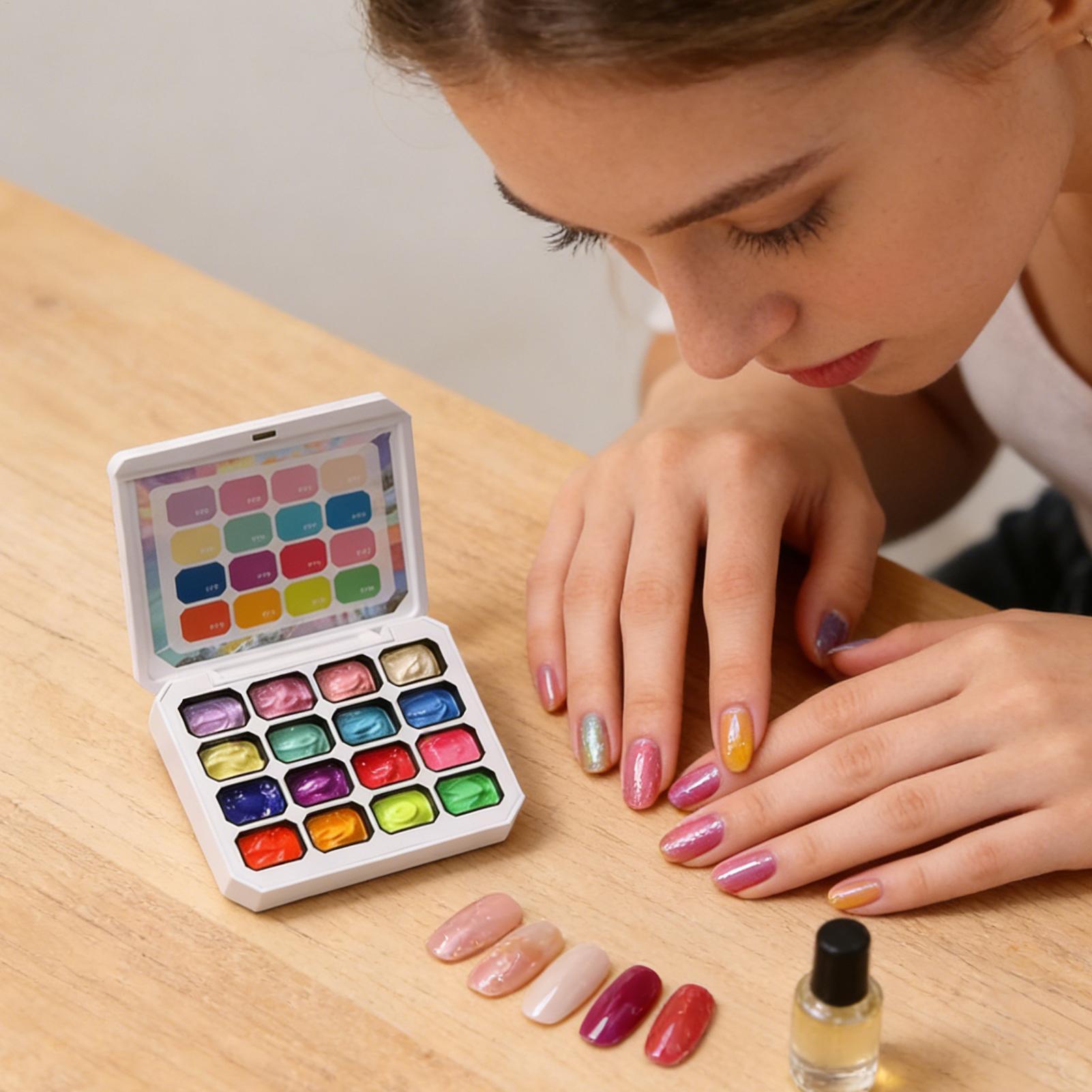 Gel Nagellak Set 16 Kleuren UV - Nail Gel Polish Set recensie en prijs