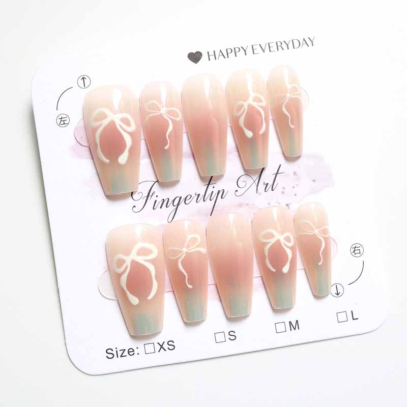 10 stuks vrouwen Franse stijl  - Nail Art French recensie en prijs
