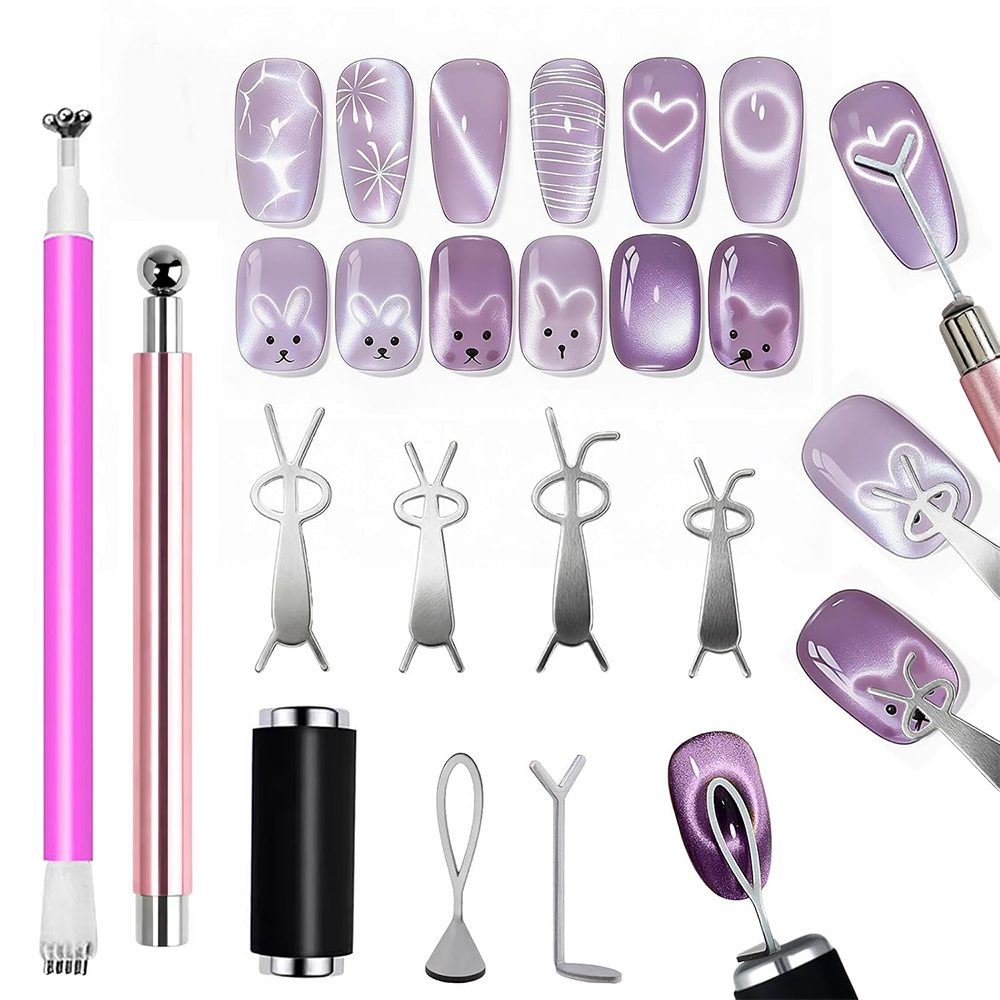 10 stuks Cat Eye Nagelmagneet  - Nail Gel Polish Set recensie en prijs