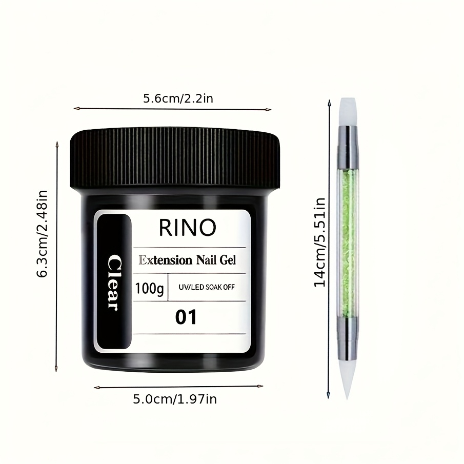 100g Transparante Anti-aanbak  - Nail Art Halal recensie en prijs