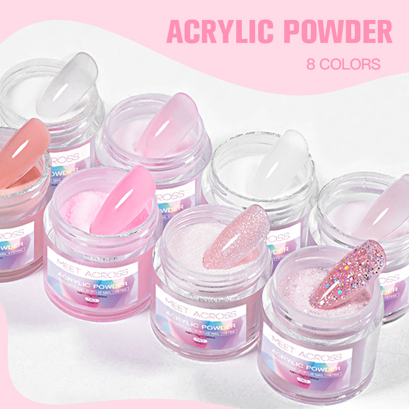 MEET ACROSS Acryl Poeder Krist - Acrylic Powder Clear recensie en prijs
